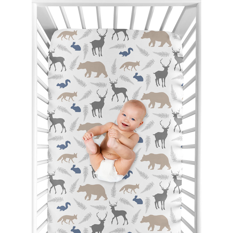 Animal print crib sheets best sale